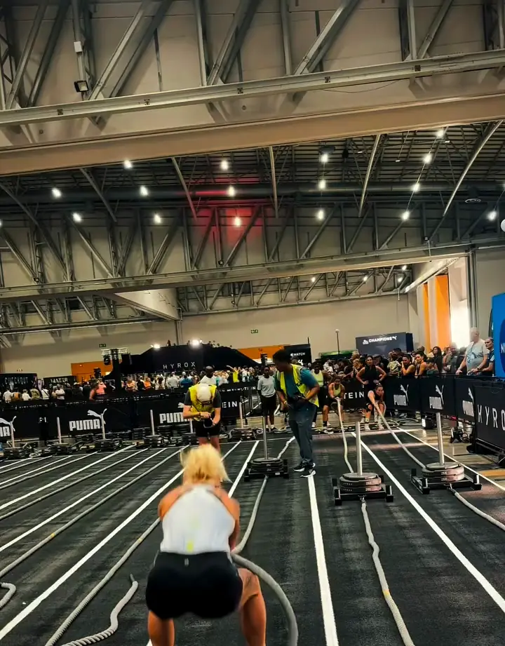 Velocity members racing at HYROX Cape Town